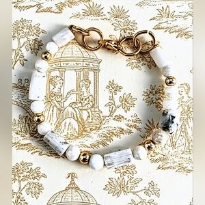 Mystical Moonstone Bracelet in Gold Plated